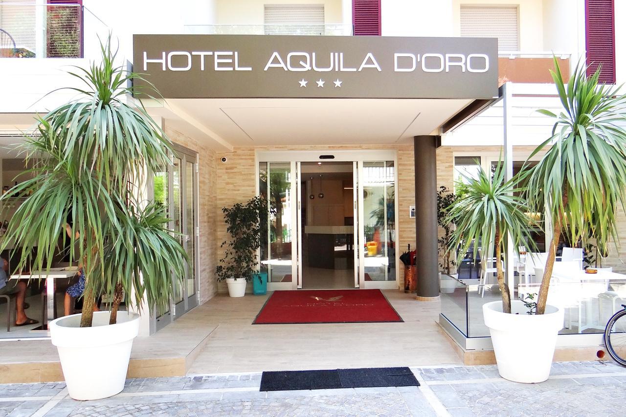 Hotel Aquila D'Oro Misano Adriatico Eksteriør billede